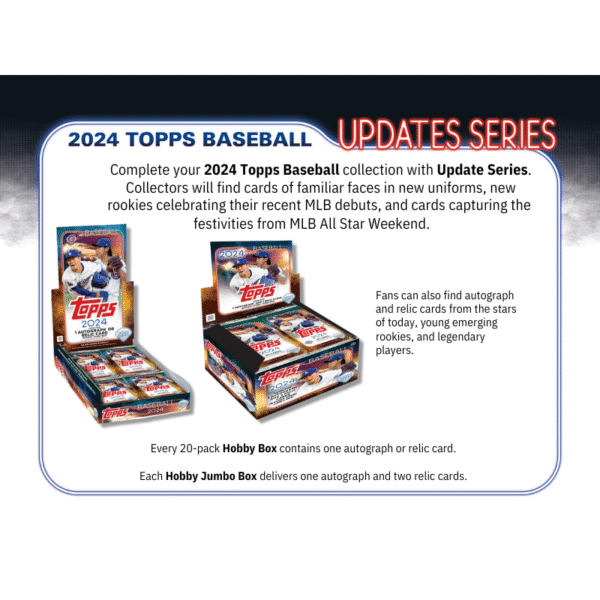 2024 Topps Update Series Baseball Hobby Box - Image 3