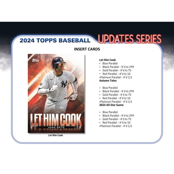 2024 Topps Update Series Baseball Hobby Box - Image 2