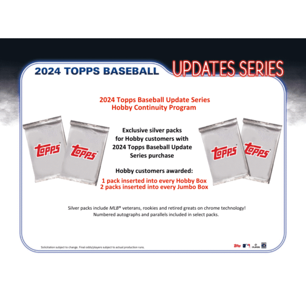 2024 Topps Update Series Baseball Hobby Box - Image 6