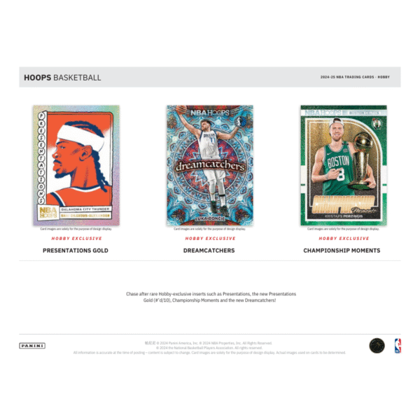 2024/25 Panini Hoops Basketball Hobby Box - Image 5