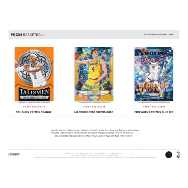 2024/25 Panini Prizm Basketball Hobby Box - Image 5
