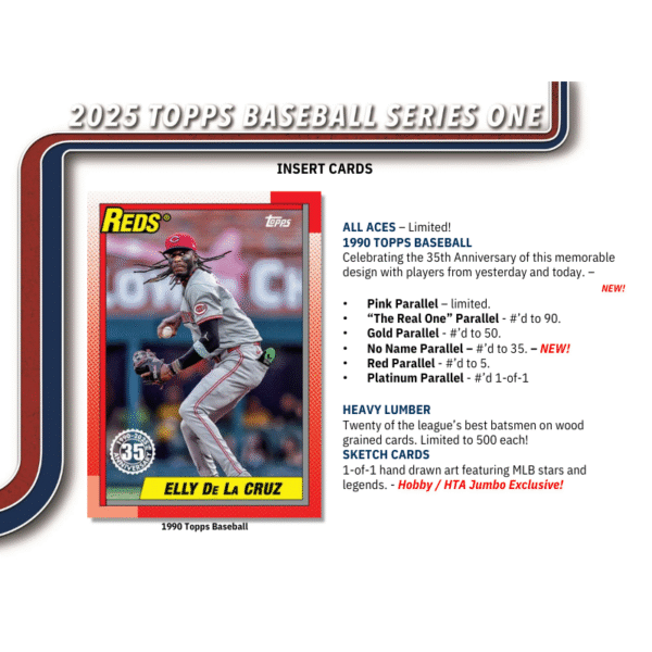 2025 Topps Series 1 Baseball Hobby Box - Image 5