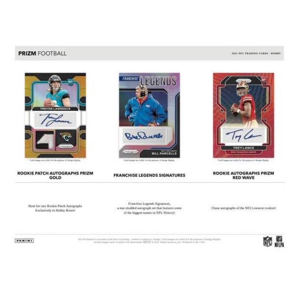 2021 Panini Prizm Football Hobby Box - Image 3