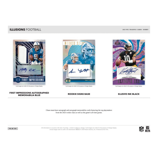 2023 Panini Illusions Football Hobby Box - Image 4