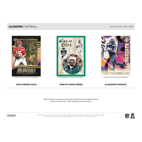 2023 Panini Illusions Football Hobby Box - Image 5
