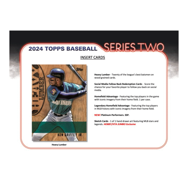 2024 Topps Series 2 Baseball Jumbo Box - Image 8