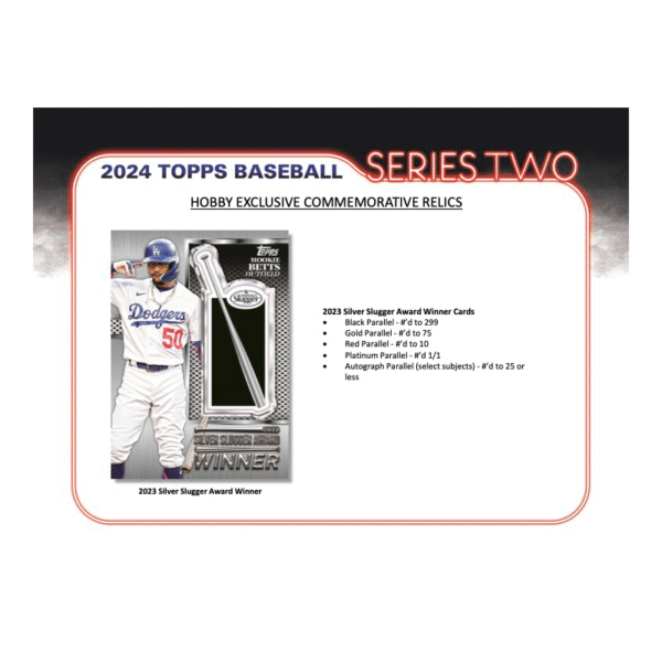 2024 Topps Series 2 Baseball Jumbo Box - Image 9