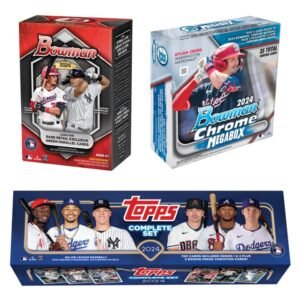 2024 Topps Complete Set, Bowman Chrome Monster & Bowman Value Box Bundle