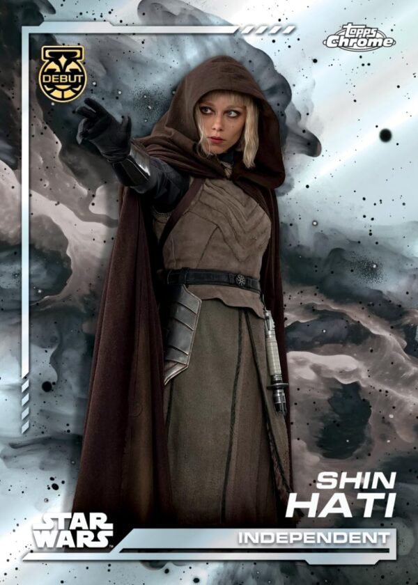 Star Wars 2024 Topps Chrome Hobby Trading Card Box 1 Autographed Card - Image 5