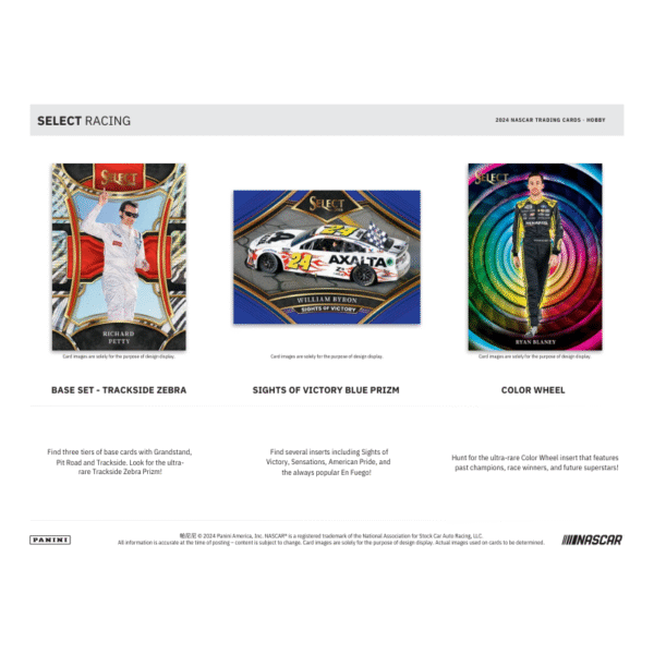 2024 Panini Select Racing Hobby 12 Box Case - Image 3