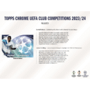 2023/24 Topps UEFA Club Competitions Chrome Soccer Jumbo Box