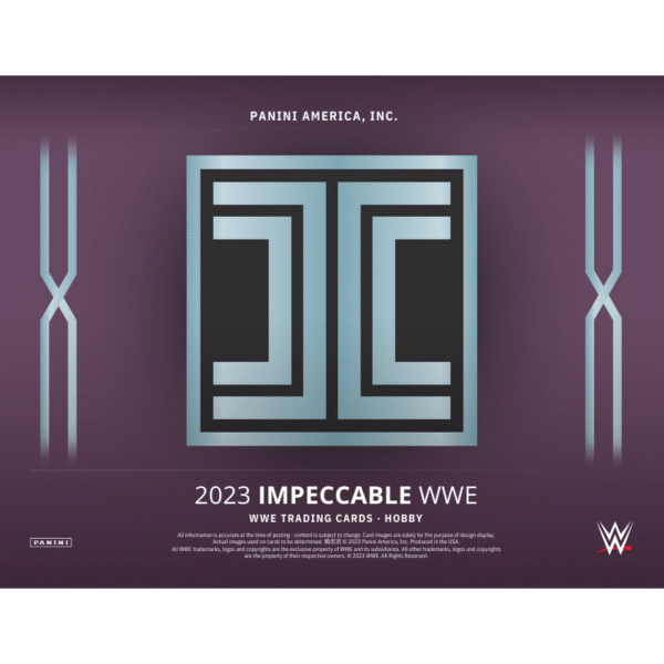 2023 Panini Impeccable WWE Hobby Box - Image 3