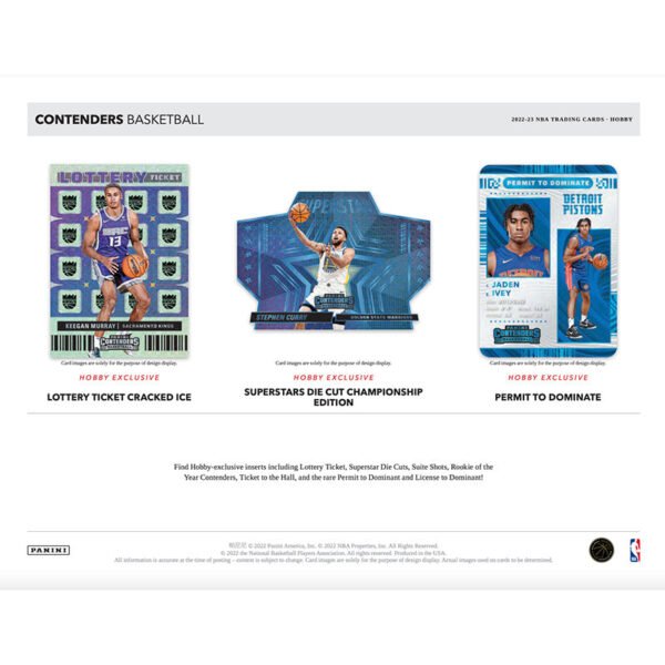 2022/23 Panini Contenders Basketball Hobby Box - Image 4