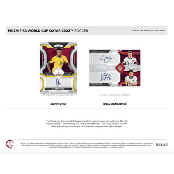 2022 Panini Prizm World Cup Soccer Hobby Box - Image 5