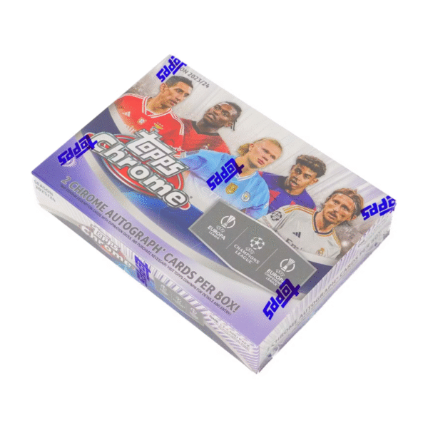 2023/24 Topps UEFA Chrome Soccer Hobby Breakers Delight Box - Image 2