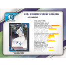 2024 Bowman Chrome Baseball Hobby Box
