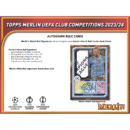 2023/24 Topps UEFA Club Competitions Merlin Chrome Soccer Hobby Box