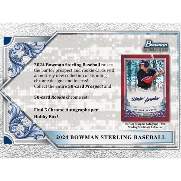 2024 Bowman Sterling Baseball Hobby Box - Image 2