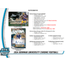 2024 Bowman University Chrome Football Hobby Box