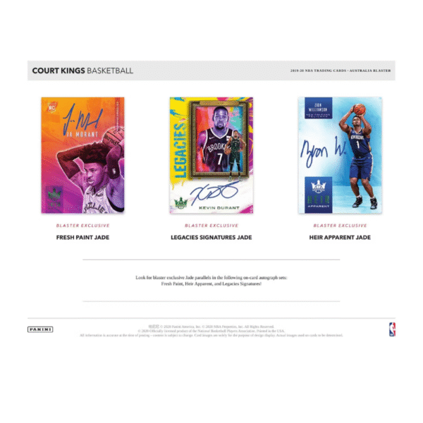 2019/20 Panini Court Kings Basketball International Blaster Box - Image 3