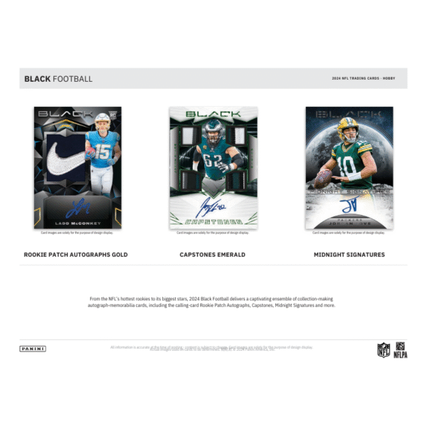 2024 Panini Black Football Hobby Box - Image 4