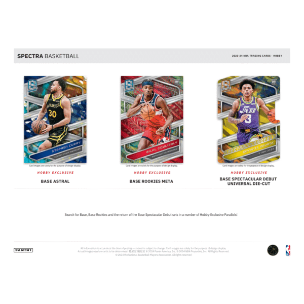 2023/24 Panini Spectra Basketball Hobby Box - Image 3